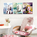 New Monroe Vintage Canvas Poster Print 3 Pieces Canvas Print For Dropship